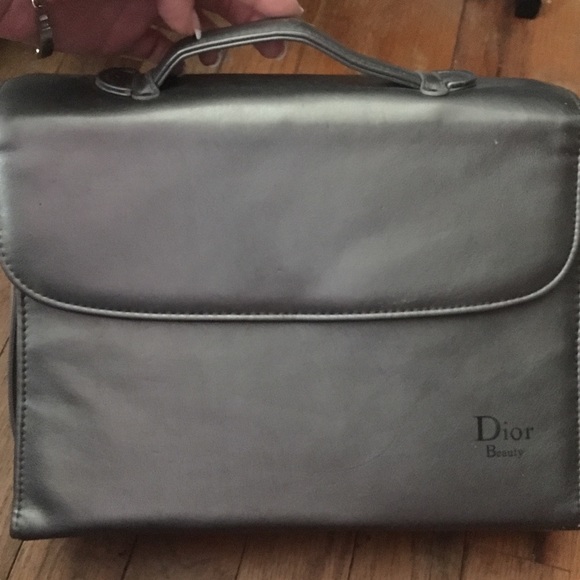 Christian Dior Lg Makeup Bag Mirror&Detachable Bag - Picture 1 of 8